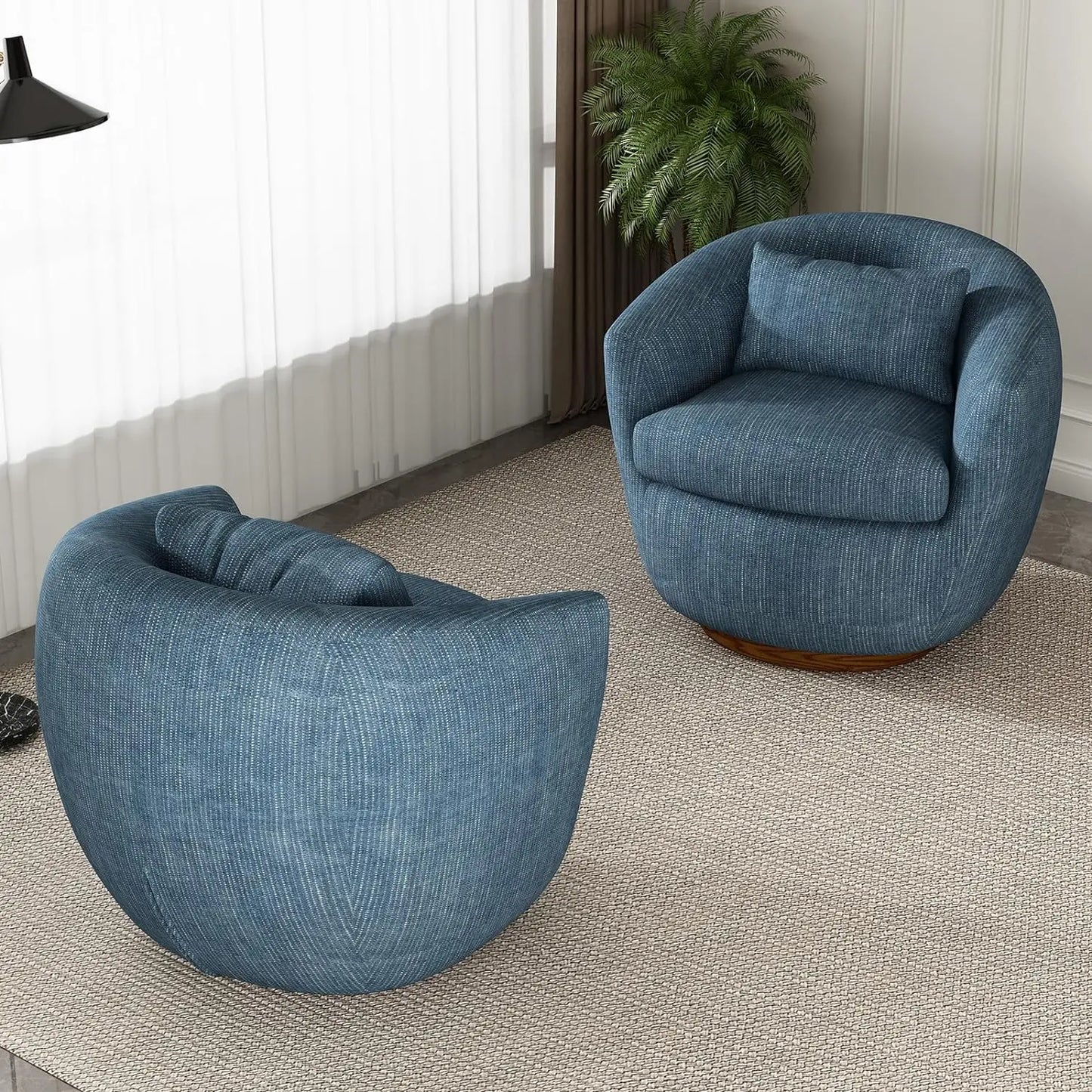 ASAL Swivel Accent Chair Armchair