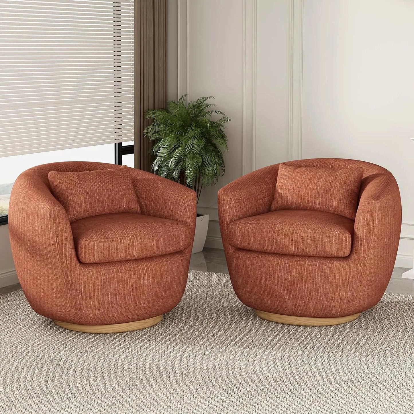 ASAL Swivel Accent Chair Armchair